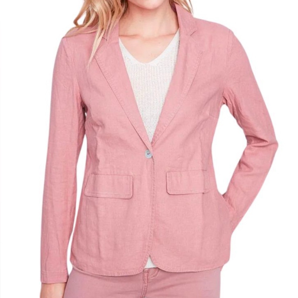 Charlie B light linen blend blazer XXL NEW